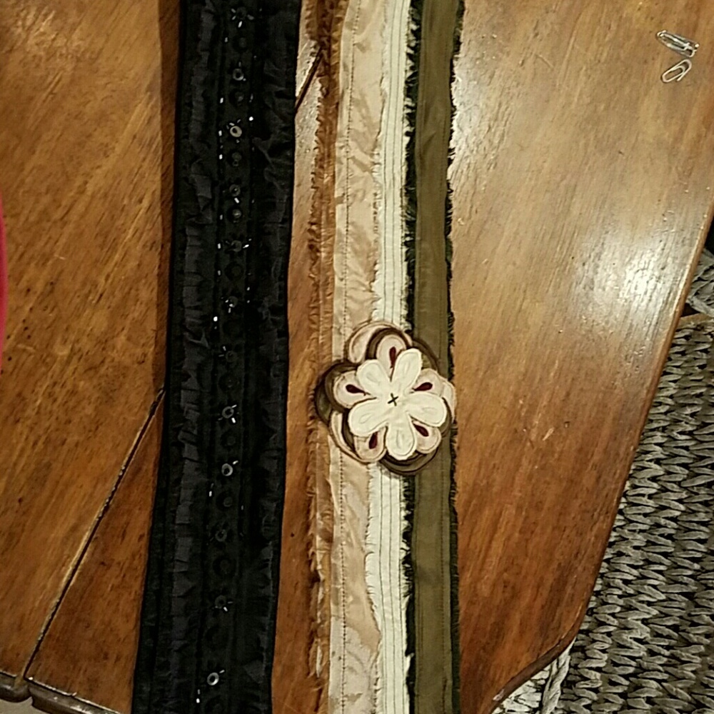 Bundle---  2--Old Navy- fabric tie belt
