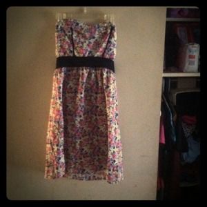 Floral spring dress