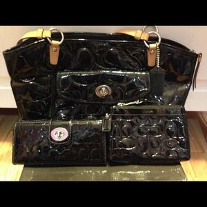 Coach Shoulder Bag Set