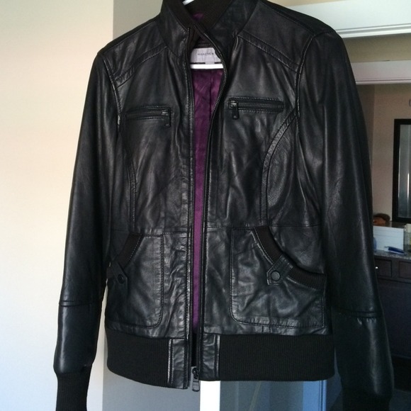REDUCED!!!Brand new marc New York leather bomber