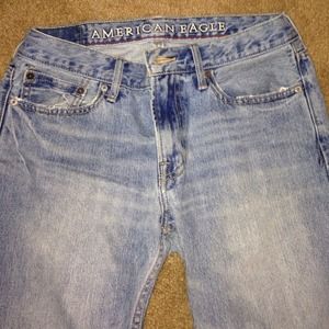 Men's AE Low Rise Boot Jeans