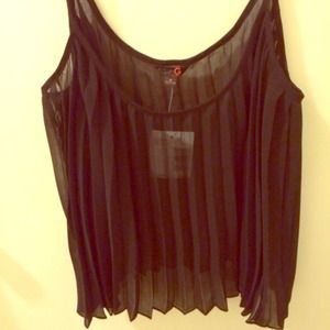 NWT Sheer Guess Tank Top