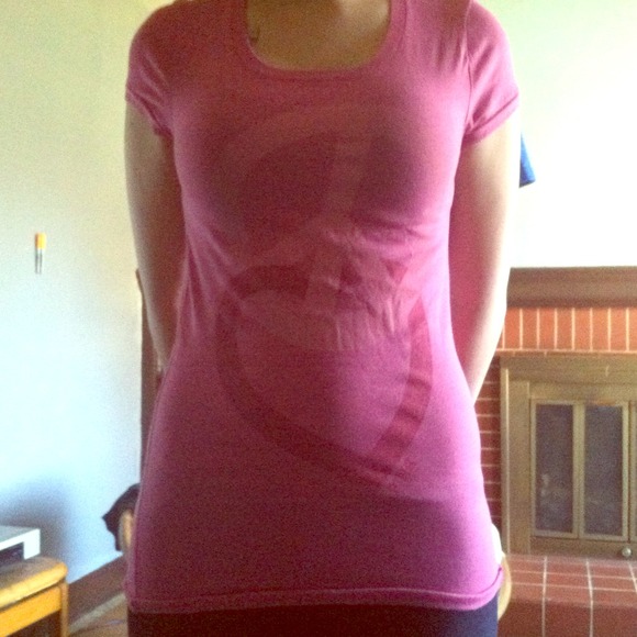 Victoria's Secret Tops - Bright pink Victoria's Secret Tshirt