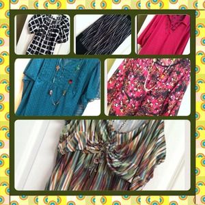 6 Lane Bryant Spring tops!
