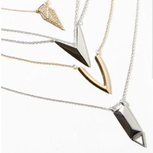 geometric necklace