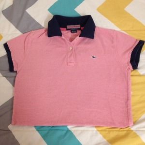 🐳 Vineyard Vines Classic Polo Red, White & Navy