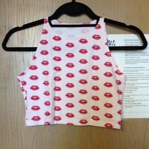 American Apparel crop top