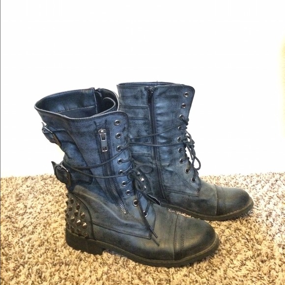 Studded boots