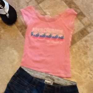 Abercombie pink SOLD in bundle