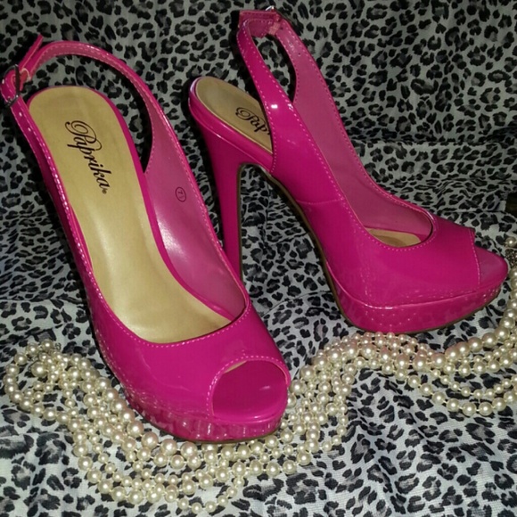 Hot Pink Heels
