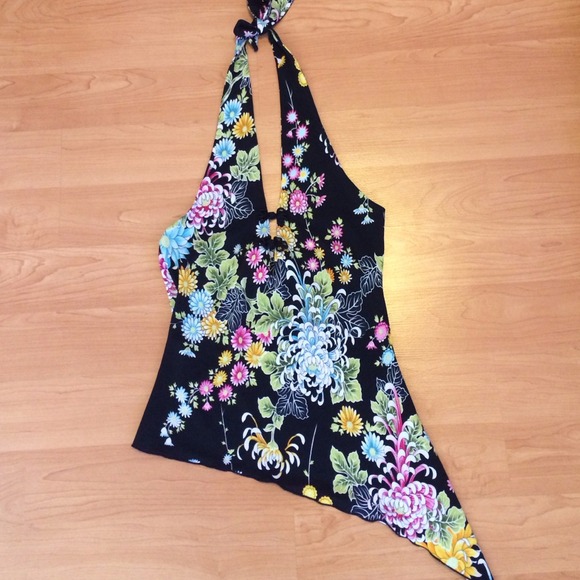 Floral Halter Top