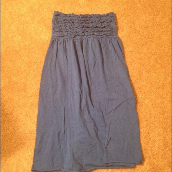 POOF blue dress or swimsuit coverup!