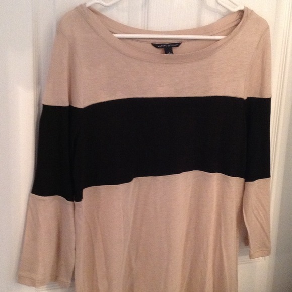 Banana Republic size L 3/4 sleeve top SOLD