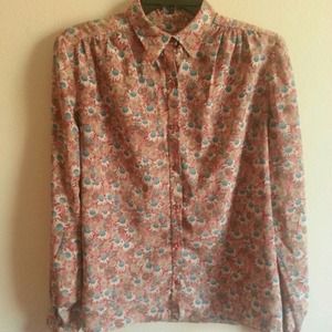 Vintage floral shirt