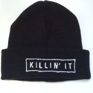 Killin it beanie brandy Melville