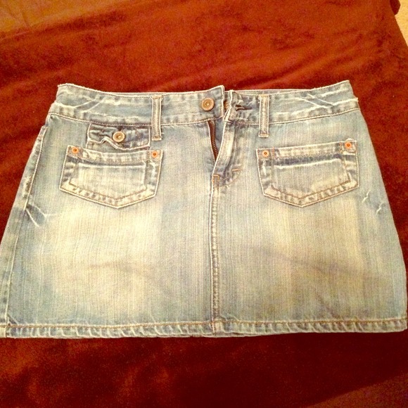 Denim skirt