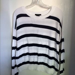Black and white striped shirt