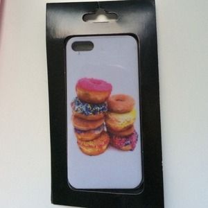 Brandy Melville iPhone 5 case donuts