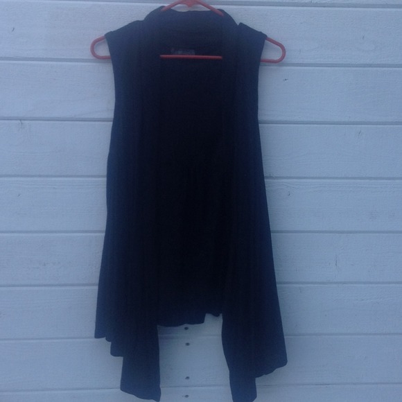 Michael Stars Jackets & Blazers - Michael Stars black cotton light weight vest NEW