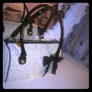Betsey Johnson quilted bag