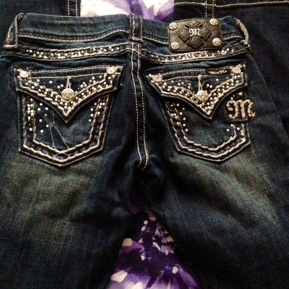 Miss Me Denim - Miss Me Rhinestone Bootcut jeans 25x31