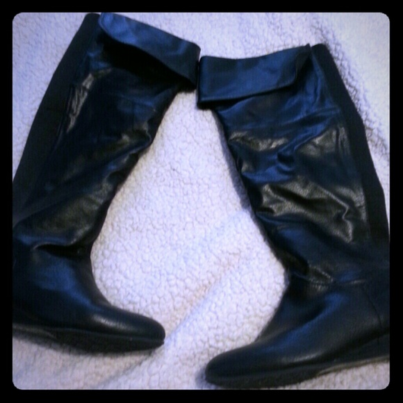 Black boots