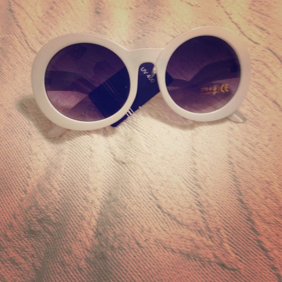 White sunglasses