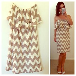 Judith March Dresses - Judith March Chevron Dress Judith March Dresses - Judith March Chevron Dress
