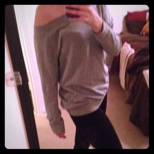 Off the shoulder sweater