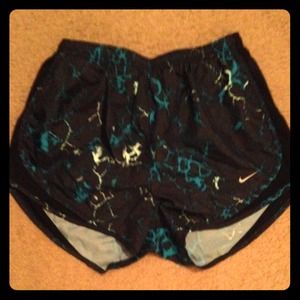 Dri-Fit Nike Shorts and floral crop top