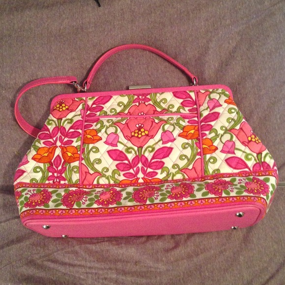 Vera Bradley 'Barbara frame bag' in Lilli Bell