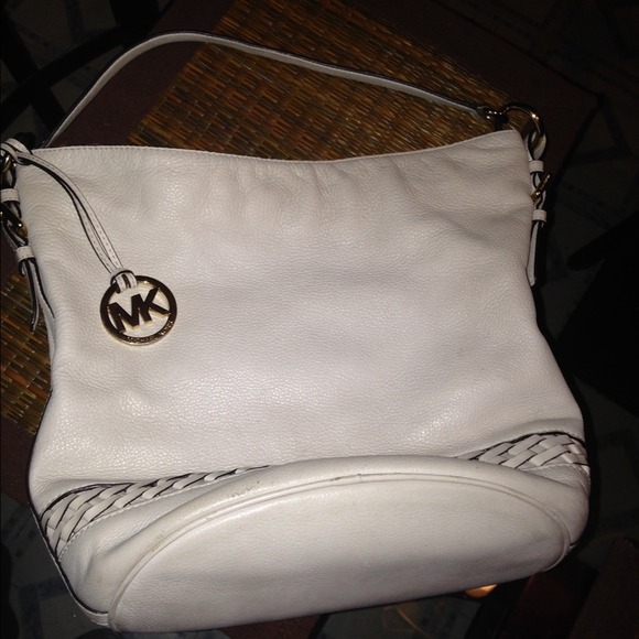Used authentic off white MK bag.