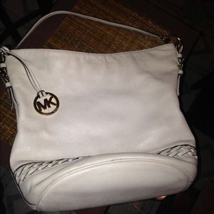 Used authentic off white MK bag.