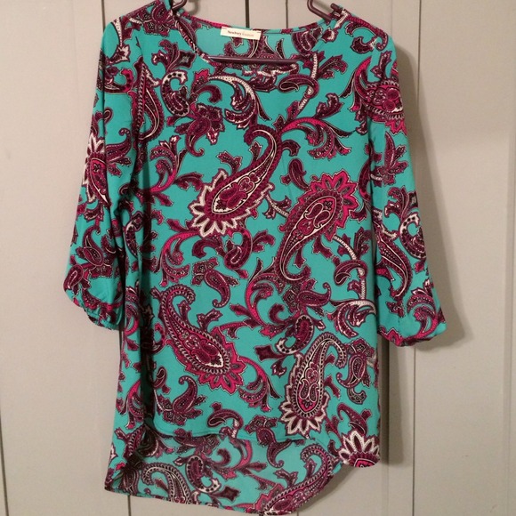 SOLD Southern boutique floral shirt