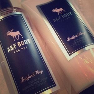 A&F Bath Wash And Lotion Set