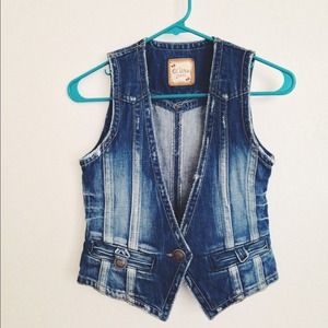 Denim vest