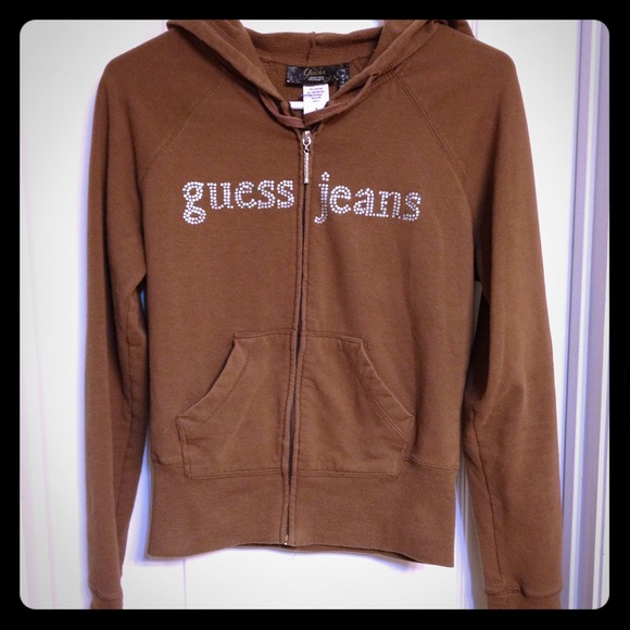 ⛔Sold⛔Guess jeans hoodie sweatshirt jacket