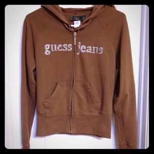 ⛔Sold⛔Guess jeans hoodie sweatshirt jacket