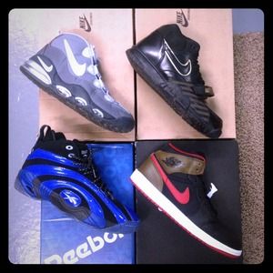Nike jordan reebok lot