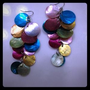 Tropical Seashell Earrings