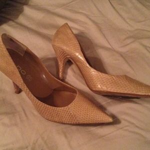 Aldo Sz 11 snakeskin pumps