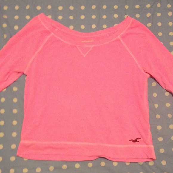 Quarter Length Pink Tee - Picture 1 of 1