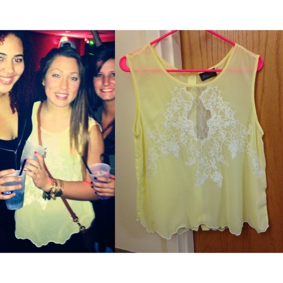 ASTR Tops - ASTR yellow top