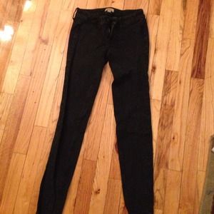 American Eagle Black Denim Jeggings