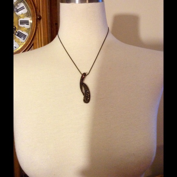 Beautiful brown necklace by Lia Sophia!