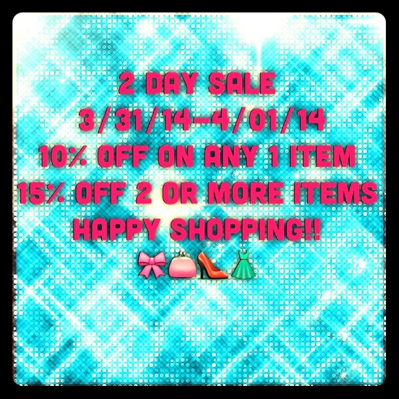 2 Day sale!