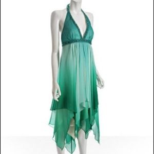BCBG Max Azria ombré mermaid gown