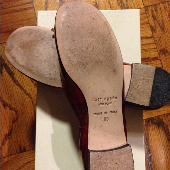 🚨SOLD🚨Kate Spade flats like new . - Picture 2 of 4