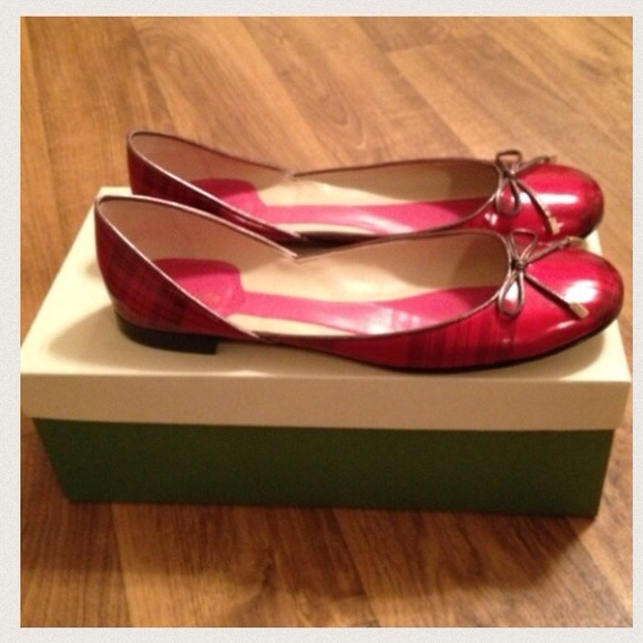 🚨SOLD🚨Kate Spade flats like new . - Picture 3 of 4