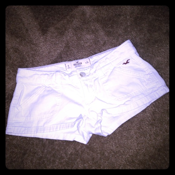 White Hollister Shorts